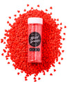 Sweet Spell Red Heart Sprinkles - Edible Valentine Heart Sprinkles for Cake Decorations 3.5oz