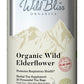 Wild Bliss Organic Elderflower Herbal Tea - Caffeine Free Tisane - 20 Plant Based Tea Bags