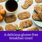 Goodie Girl Blueberry Breakfast Biscuits | Gluten Free | Plant Based | 16 Packs (1.66 oz each)