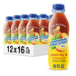 Snapple Peach Tea Lemonade, Pack of 12, 16 Fl Oz Bottles
