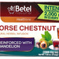 Betel Natural Premium Horse Chestnut Tea with Dandelion - 24 Tea Bags, Supports Healthy Circulation, 1 Count