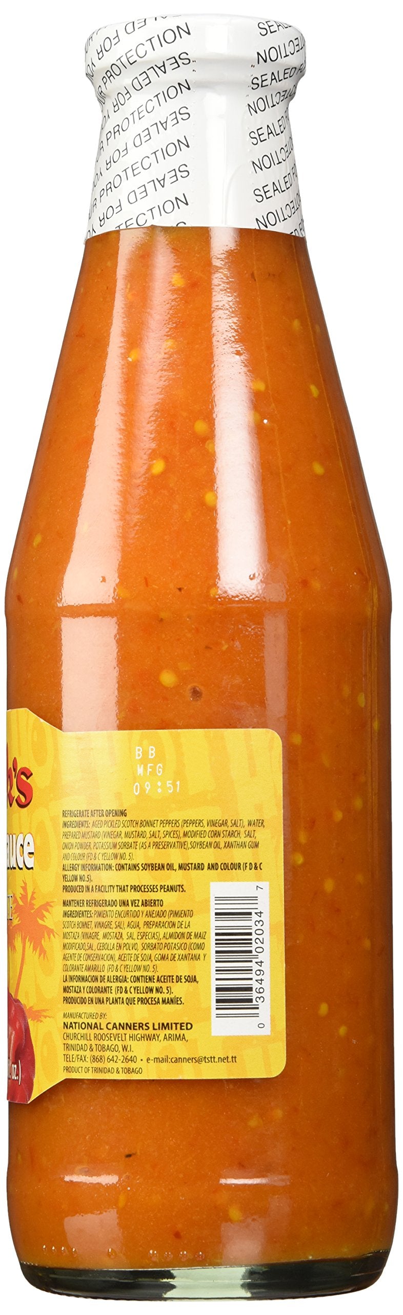 Matouk's Hot Pepper Sauce - Spicy Condiment - 26 Fl Oz (Pack of 1)