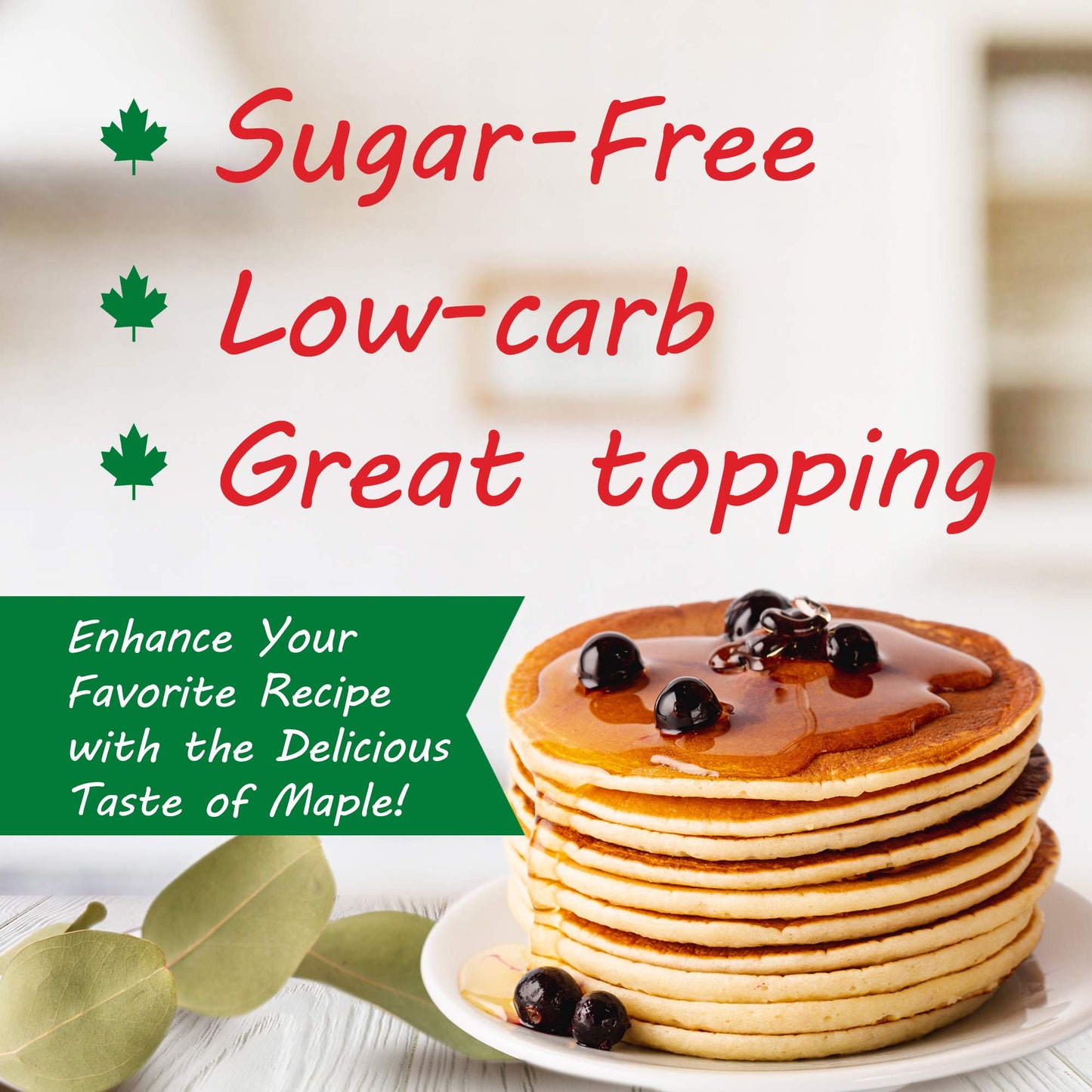 Maple Grove Farms Syrup, Sugar Free, 24 Ounce