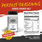 Lanes Kosher Salt Coarse Sea Salt, All-Natural, Gluten-Free, 16 Oz