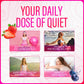 Quiet of Dose Calming Drink Mix - Relaxation & Sleep Support with L-Theanine, Affron Saffron Extract, Magnesium Glycinate & Ashw