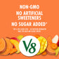 V8 Peach Mango 100% Fruit and Vegetable Juice, 46 Fl Oz Bottle, Pack of 1