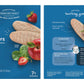 Gerber Teethers Varipk,1 Banana Peach 1 Strawberry Apple Spinach, 2 Ct