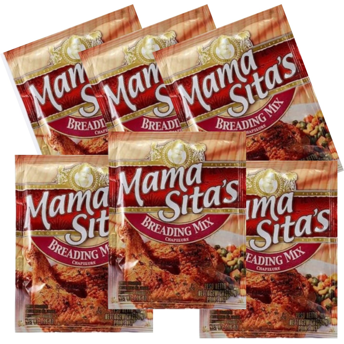 Mama Sita'S Breading Mix 1.76Oz (50G) 6 Pack