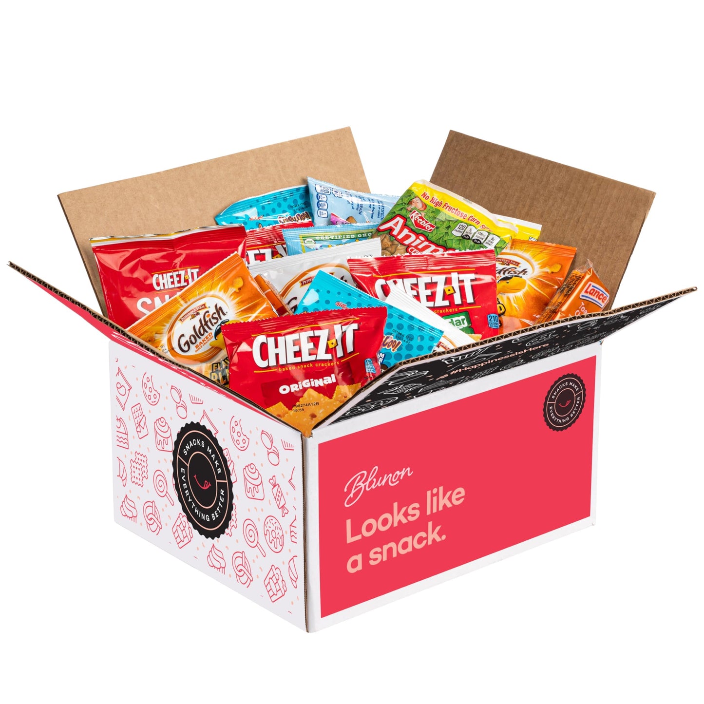 Blunon  ers Variety Pack - Individually Wrapped Assortment - 40 Count Snack Pack