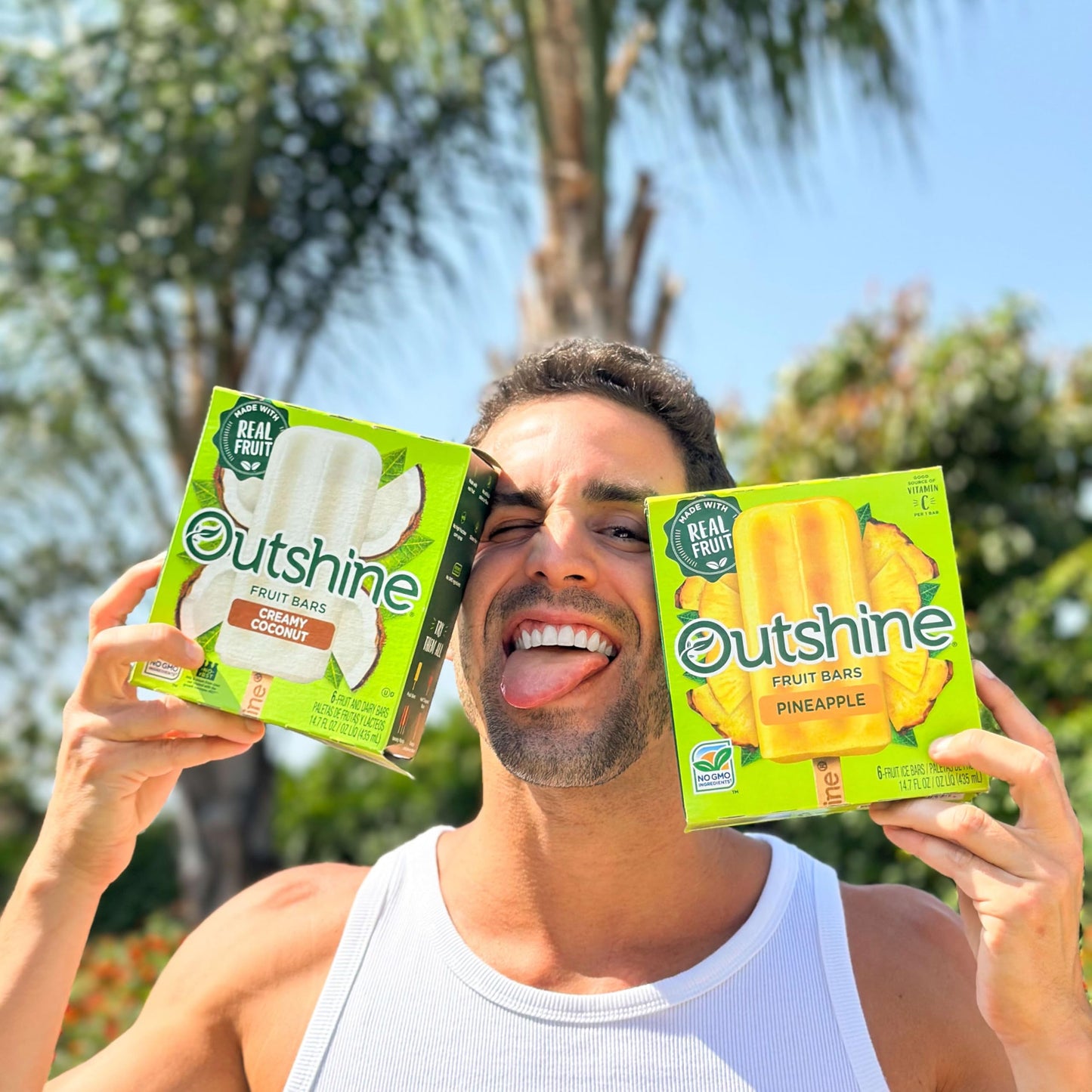 Outshine Fruit Bars, Pineapple, 6 Ct