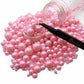 Pink Edible Pearls For Cake Decorating 5.1 Oz | Pink Cake Pearls | Edible Sugar Pearls | Edible Cake Decorations | Pink Pearl Sp