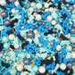 Sentovac Ocean Sprinkle Mix for Cake Decorating - Anchor Dolphin Candy, Blue, Sea Theme Party Supplies