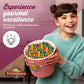 Stonehedge Farms Flavored Rainbow Caramel Popcorn | 26 oz (Pack of 2) | Bulk Popped Carmel Corn | Made in USA