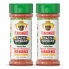 Flavor God 2 Bottles Taco Tuesday Seasoning Mix Natural Healthy Spice Blend For Grilling Chicken, Beef, Seafood, Vegetables, Sal