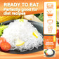 DIET COOKER Shirataki Noodles - Keto & Vegan, 9.52 oz (10 Packs), Zero Net Carbs, Low Calorie Pasta, Odor Free, Healthy Diet Food