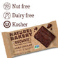 Natures Bakery Double Chocolate Brownie Bars, Whole Grains, Dates, and Cocoa, Plant Based, Dairy-Free, Snack Bar, 7 boxes with 1