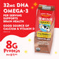 Horizon Organic Shelf Stable 1% Lowfat DHA Omega-3 Chocolate Milk Boxes, 8 fl oz, 6 Count (Pack of 3), USDA Organic UHT from Pas