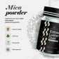 BeePoint Edible Glitter Luster Dust - Food Grade Shimmer Powder for Baking, Cocktails & Cakes - 15g - White
