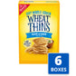 Wheat Thins Hint Of Salt Low Sodium Whole Grain Wheat Crackers, 6 - 8.5 Oz Boxes
