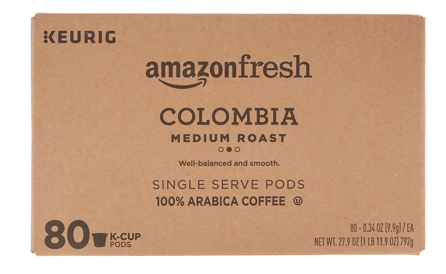 large online retailerFresh K-Cups, Colombia Medium Roast, Compatible with Keurig, 80 Count
