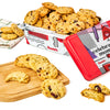 David's Cookies Celebrate Moms Cranberry Pistachio Biscuits Sweet Sampler Tin - Irresistible Crunch, Snacks And Bakery Treats - 