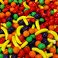 Mini Fruit Shaped Candy - 1 lb of Sweet Crunchy Candies Perfect for your Dish or Vending Machines