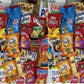 Bulk Snack Box Care Package | 60 Count | Variety Snacks | Assorted Chips And Cookies |Breakrooms, Back To School, Military, Work, Home, College, Offices, Reception, Front Desk, Ideal Gifts For Grand Children Bundled And Packaged By The Holy South.