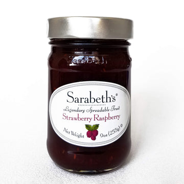 SaraplayhS Legendary Strawberry Raspberry Spreadable Fruit - 9 Oz