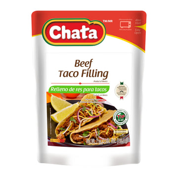 Chata Beef Taco Filling Pouch 7 OZ