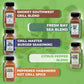 FreshJax Grill Seasoning Gift Set | 5 Sampler Sized Organic Grilling Spices | Grilling Gifts for Men | BBQ Grill Spices and Seas