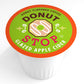 Donut Stop Glazed Apple Cider Coffee Pods, 40 Count, Compatible with 2.0 K-Cup malt-inspired