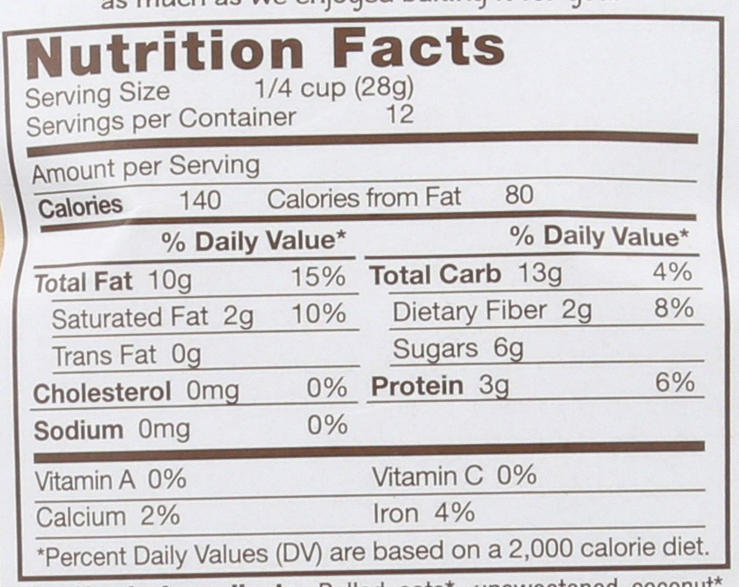 Michele'S Granola, Original Granola, 12 Oz