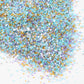 Sanding Sugar Edible Silver Glitter Stars Mix, Edible Blue&Purple Sugar Sprinkles For Cake Decorating, Sparkling Edible Sanding