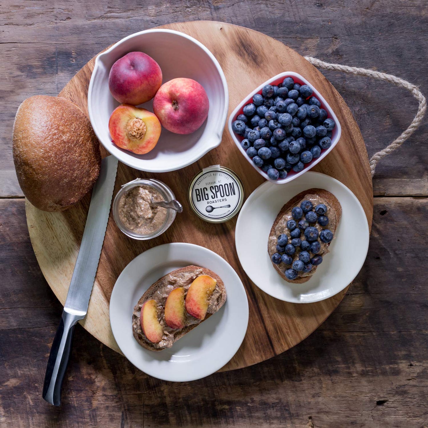 Big Spoon Roasters Toasted Coconut Almond Butter w/ Sea Salt - Keto Friendly, Low Sugar Almond Butter - Crunchy Almond Butter w/