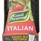 Good Seasons Salad Dressing & Recipe Kit, Cruet with 2-Count Italian Dressing Mix (Pack of 2),0.7 Ounce (Pack of 2)