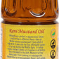 Rani Mustard Oil (Kachi Ghani) 16.9 Ounce (500Ml) Non-Gmo | Gluten Free | Vegan | 100% Natural | Kosher