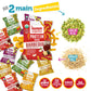 IWON Organics, Variety Pack of 8 Tasty Snacks, Protein Puffs and Snack Stix, High Protein and Organic Healthy Snacks, 5 Flavors,