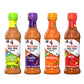 Nando'S Peri-Peri Hot Sauce Variety Gift Pack - Medium, Hot, Garlic, Lemon & Herb Piri Piri Sauces | Flavorful Hot Sauce Gift Set Box | Great As Wing Sauces! Gluten Free - 9.1 Oz (4 Pack)