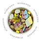 Bubs Swedish Candy Mix (1 LB) Assortment Bag - Tutti Frutti, Dizzy Skull, Banana Ovals, Fruity Pear, Big Sour Skull, Cool Raspbe