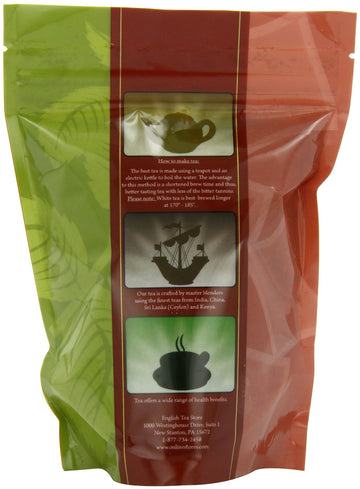 English Tea Store Loose Leaf, Organic Nile Delta Camomile Tea Pouches, 2 Ounce