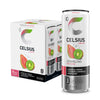 CELSIUS Sparkling Kiwi Guava Energy Drink, 12 Fl Oz (Pack of 4), Model FGSS419