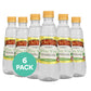 Pompeian Gourmet White Wine Vinegar, Bright Flavor, 16 Fl Oz, Pack of 6