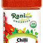 Rani Organic Chilli Powder (Mirchi Ground) 3oz (85g) PET Jar ~ All Natural | Vegan | Gluten Friendly | NON-GMO | Indian Origin |