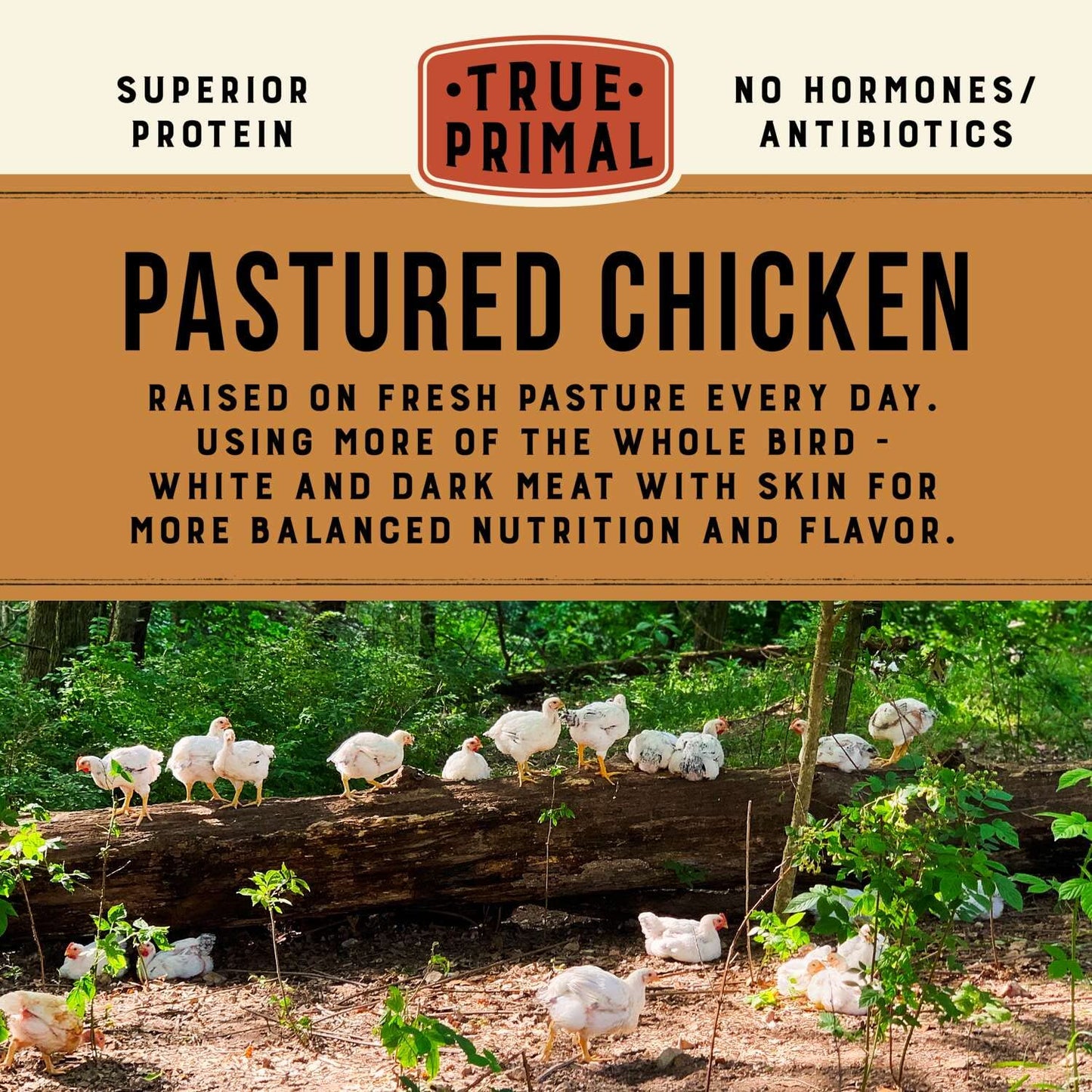 True Primal Roasted/Tuscan Chicken Variety 8-pack, Ready to eat, Gluten free, Paleo, Pastured chicken, Whole30, Keto, Bone broth