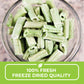 Nutristore Freeze Dried Green Beans 4-Pack | Perfect Healthy Snack | Emergency Survival Bulk Food Storage | Amazing Taste & Qual