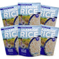 Lotus Foods Organic White Jasmine Rice Heat & Eat Pouch - Gluten Free White Rice, Organic Rice, Instant Microwave Jasmine Rice, Microwavable Pre Cooked Rice - 8 Oz (Pack Of 6)