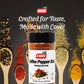 Badia Coffee Pepper Seasoning  6.5 oz - Chili Pepper  Coffee  Garlic  Brown Sugar Blend for Smoky Sweet Rub  Gluten Free  No Msg