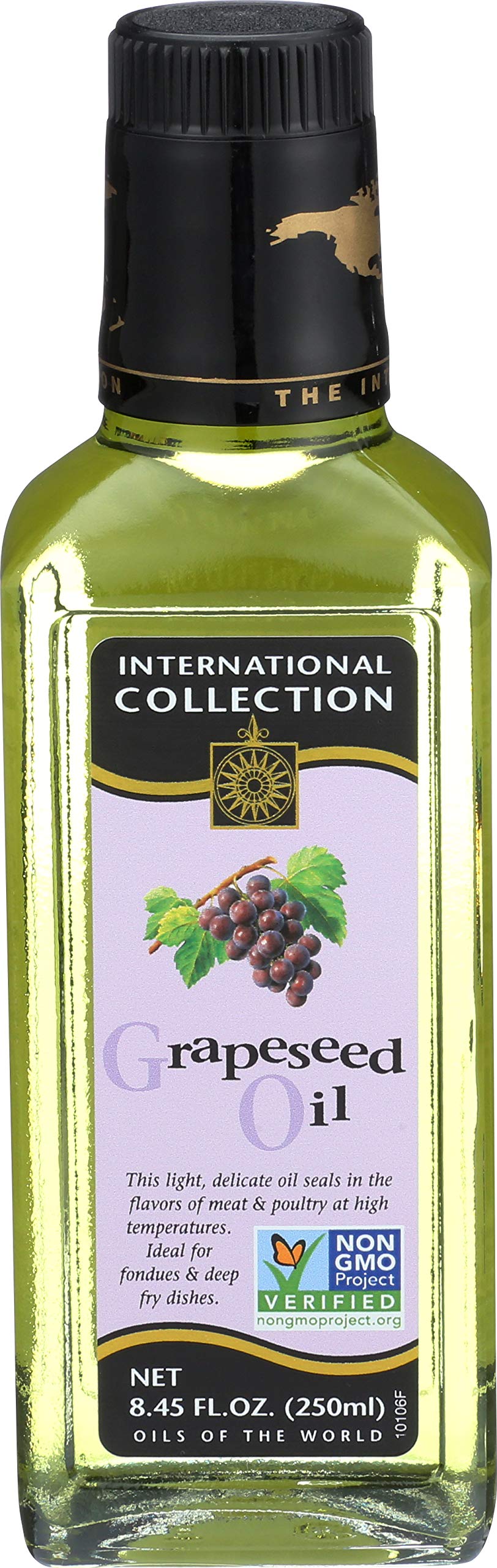 International Collection Grapeseed Oil, 8.45-Ounces (Pack of 6)