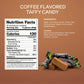 Brazilian Coffee Flavored Taffy Candy, Individually Wrapped, Bulk Pack 2 Pounds