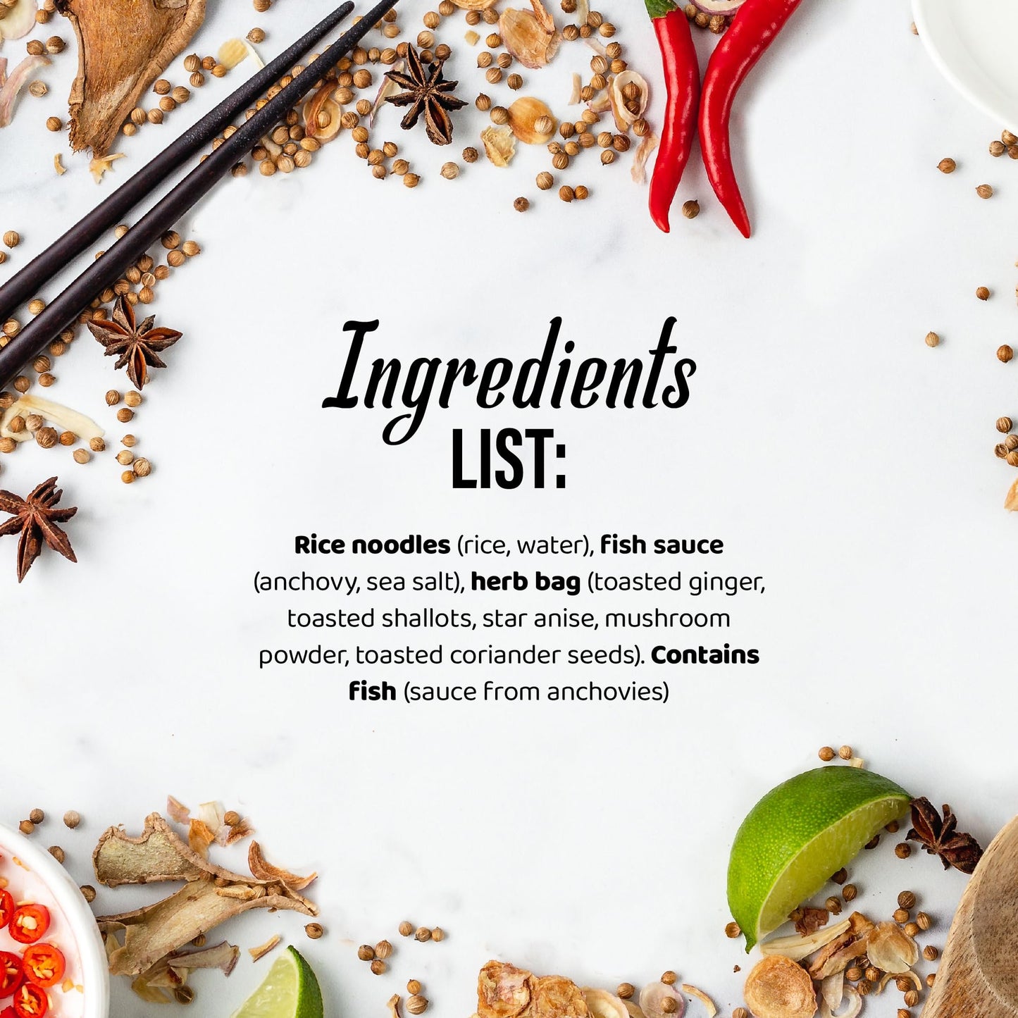 Get Cultured Box Diy Chicken Pho Kit (Ph? G), Make Authentic Vietnamese Pho Broth, Includes Herb Bag, Rice Noodles, 1 Hour Prep